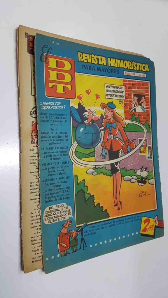 Revista el DDT: num 339 año VII ( 15 nov 1957) - La familia Cebolleta