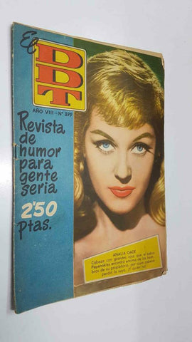 Revista el DDT: num 399 año VIII (1959) - Foto portada: Analie Gade