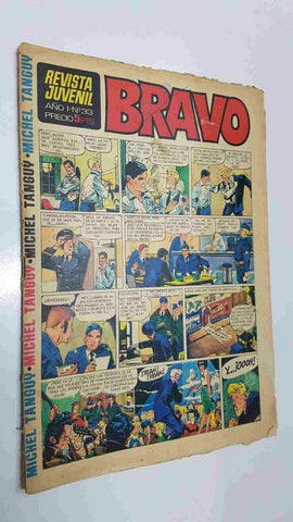 Revista Bravo: num 33 año I (1968) - Michel Tanguy en Cañon Azul no contesta