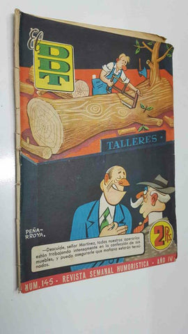 Revista el DDT: num 145 año IV - Doña Tula, Casildo, Apolino Taruguez