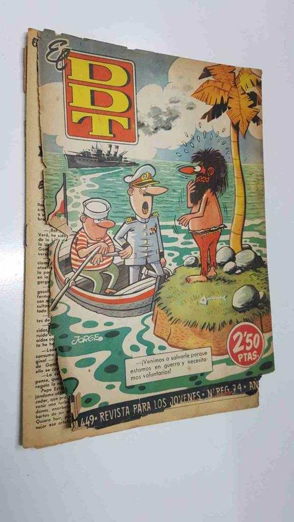 Revista el DDT: num 449 año IX (1959) - La familia Cebolleta, Apolino Taruguez