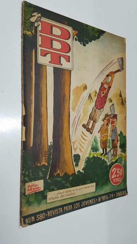 Revista el DDT: num 580 año XII (1962) - La familia Cebolleta, El capitán Traganudos