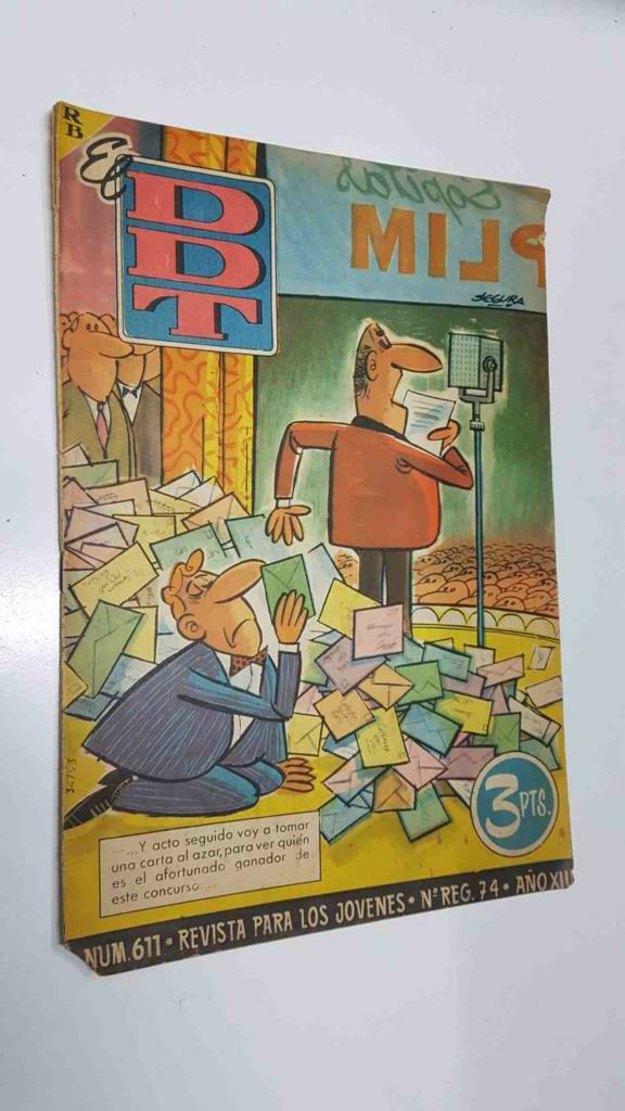 Revista el DDT: num 611 año XIII (1963) - La familia Cebolleta, Apolino Taruguez