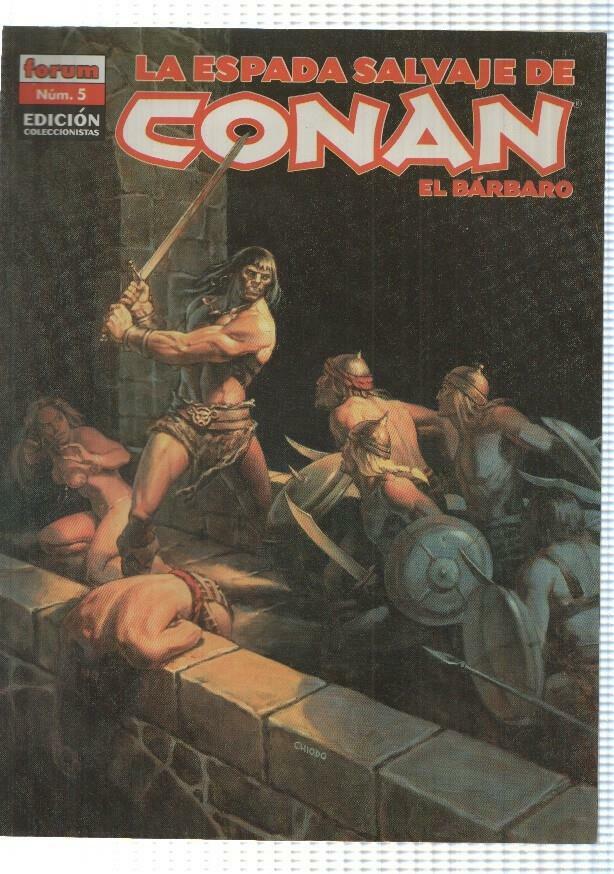 forum: La Espada Salvaje de Conan num 05, 3a edicion - El coloso de Shem (Bruce Johns, Buscema)