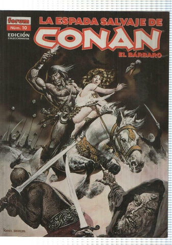 forum: La Espada Salvaje de Conan num 10, 3a edicion - La diosa de marfil (Thomas, Buscema)