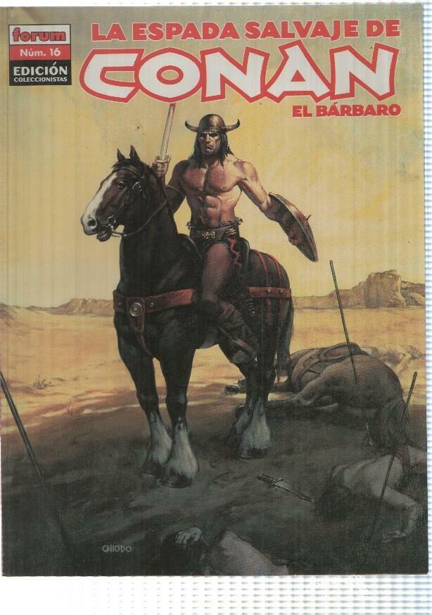 forum: La Espada Salvaje de Conan num 16, 3a edicion - El reino del murcielago (Fleisher, Buscema)