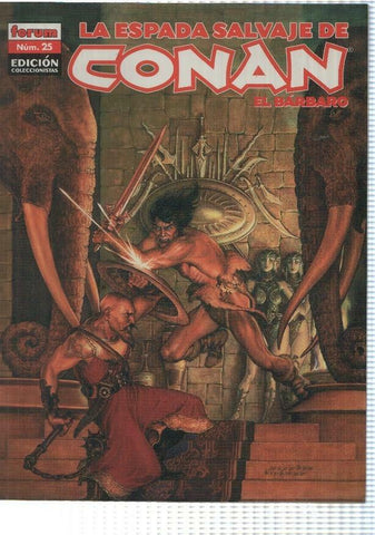 forum: La Espada Salvaje de Conan num 25, 3a edicion - La isla del cazador (Fleisher, Buscema)