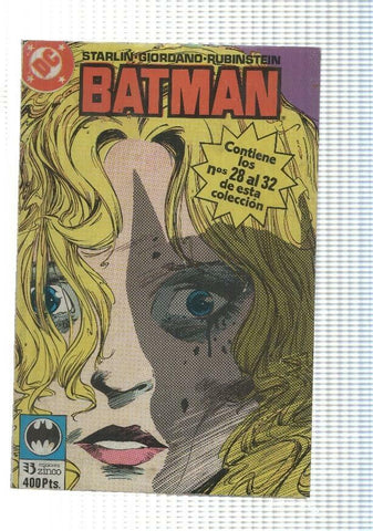 DC, Zinco: Batman vol. 6 retapado, contiene los num 28 al 32 (Starlin-Giordano-Rubinstein)