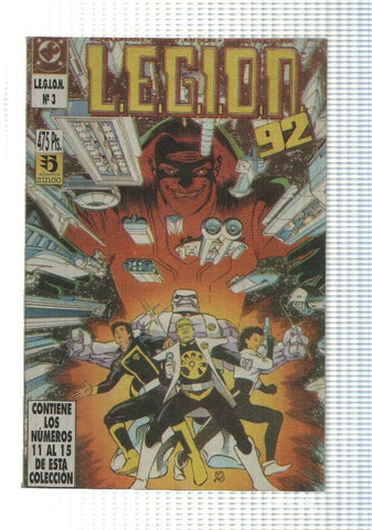 DC, Zinco: Legion 92 vol. 3 retapado, contiene los num 11 al 15 - Engaños (Grant, Kitson)