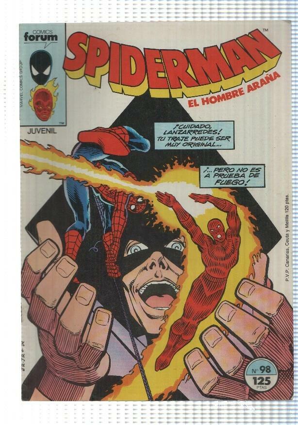 Forum, Marvel: Spiderman num 98 (1986) - Deuda saltada (Burkett, Larocque)