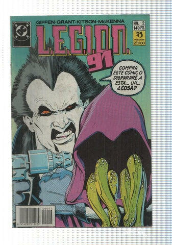 DC, Zinco: Legion 91 num 02 - El Padrino tira de los hilos (Giffen, Alant Grant)