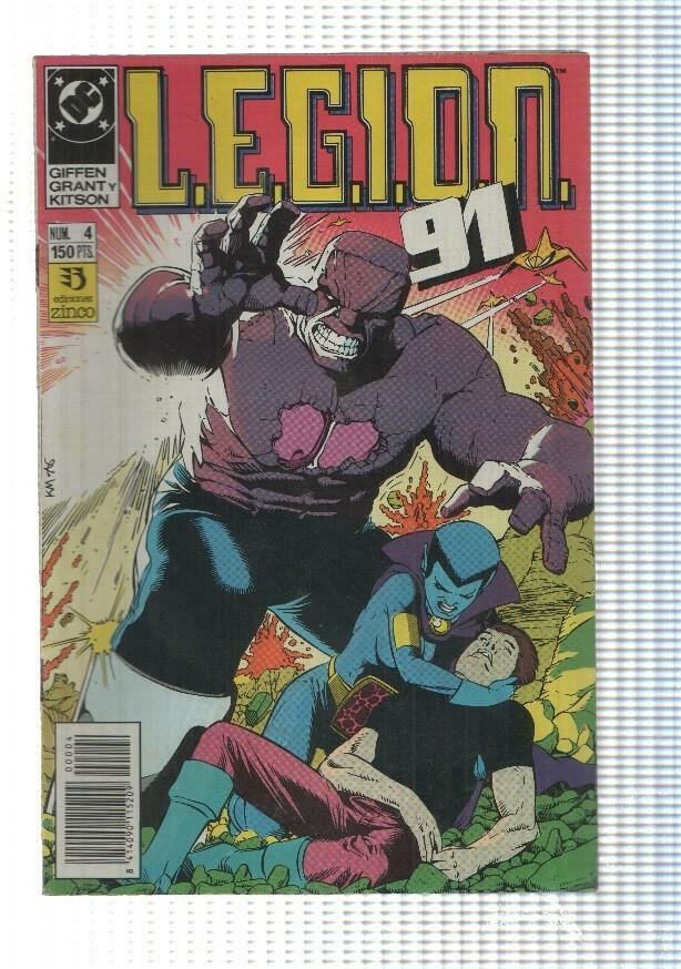 DC, Zinco: Legion 91 num 04 - Heroes y villano (Giffen, Alant Grant)
