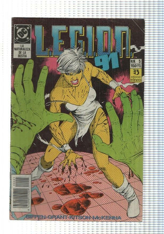DC, Zinco: Legion 91 num 05 - La naturaleza de la bestia (Giffen, Alant Grant)