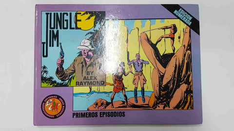 Eseuve Art Comics: Jungle Jim by Alex Raymond. Primeros episodios, ejemplar numero 908 de 1000 ejemplares