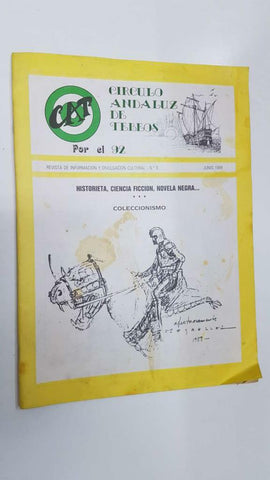 Cat. Circulo Andaluz de Tebeos num 9 (junio 1989) - Entrevista a Vicente Segrelles