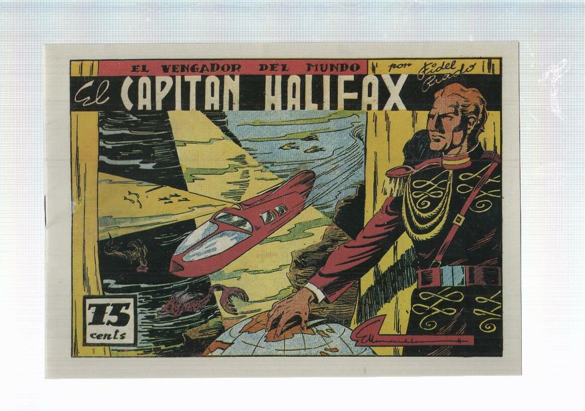 Facsimil: El vengador del mundo numero 1: El capitan Halifax