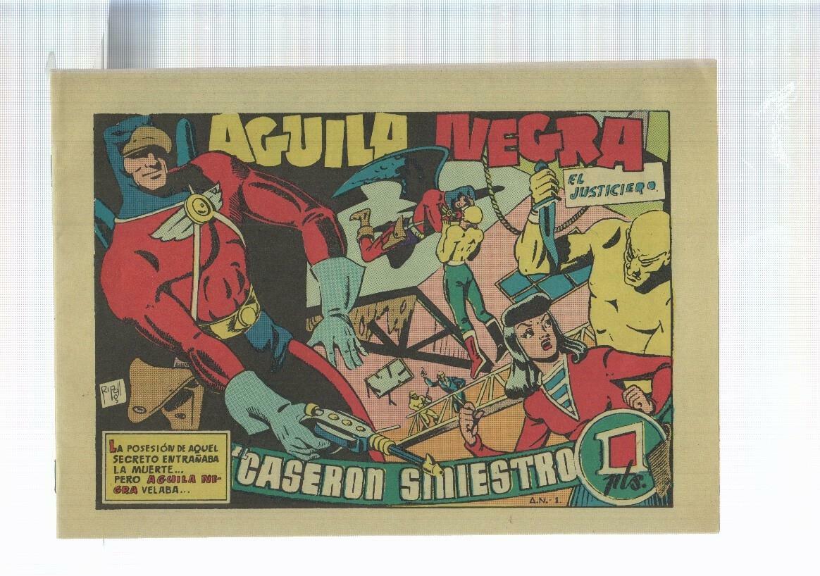 Facsimil: Aguila Negra el justiciero numero 1: El caseron siniestro
