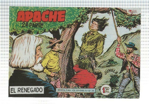 Facsimil: Apache segunda serie numero 03: El renegado