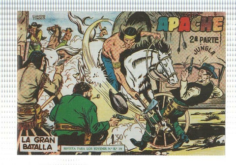 Facsimil: Apache segunda serie numero 08: la gran batalla