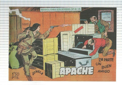 Facsimil: Apache segunda serie numero 14: Un buen amigo