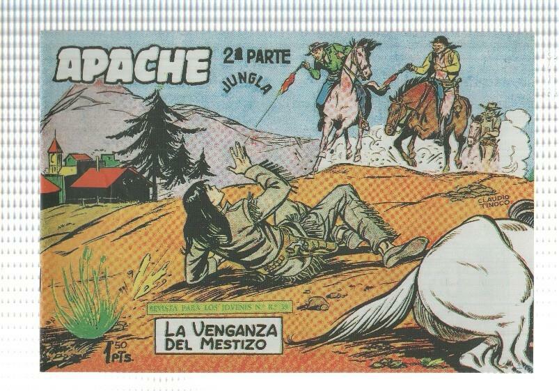 Facsimil: Apache segunda serie numero 16: la venganza del mestizo