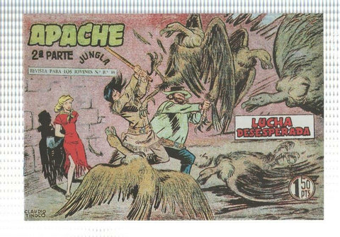 Facsimil: Apache segunda serie numero 27: Lucha desesperada