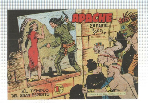 Facsimil: Apache segunda serie numero 38: El templo del gran espiritu