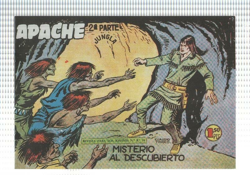 Facsimil: Apache segunda serie numero 39: Misterio al descubierto