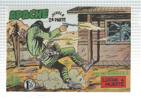 Facsimil: Apache segunda serie numero 43: Lucha a muerte