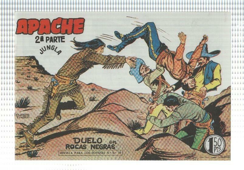 Facsimil: Apache segunda serie numero 46: Duelo en rocas negras
