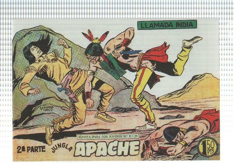 Facsimil: Apache segunda serie numero 49: Llamada india