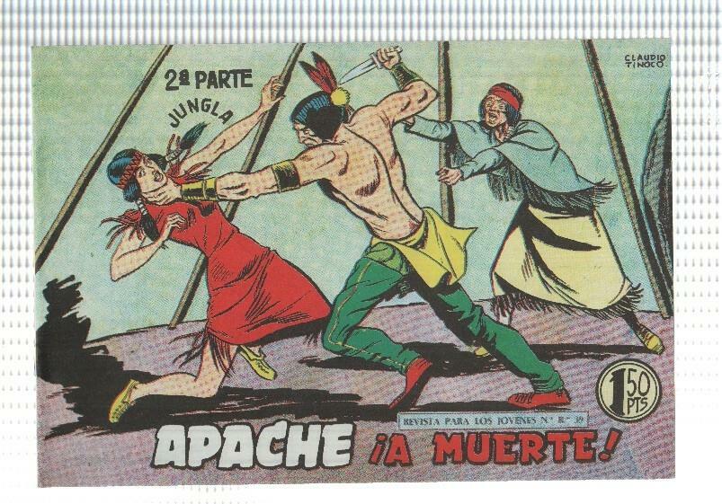 Facsimil: Apache segunda serie numero 56: Apache a muerte