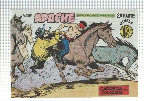 Facsimil: Apache segunda serie numero 62: Carrera en colorado