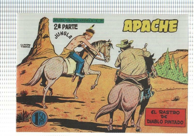 Facsimil: Apache segunda serie numero 61: El rastro de Diablo Pintado