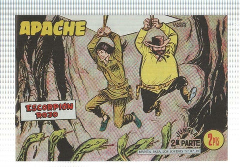 Facsimil: Apache segunda serie numero 69: Escorpion rojo