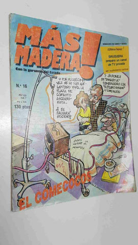 Semanario Mas Madera: num 16 - suplemento: Editorial Bruguera prepara un canal de TV privado