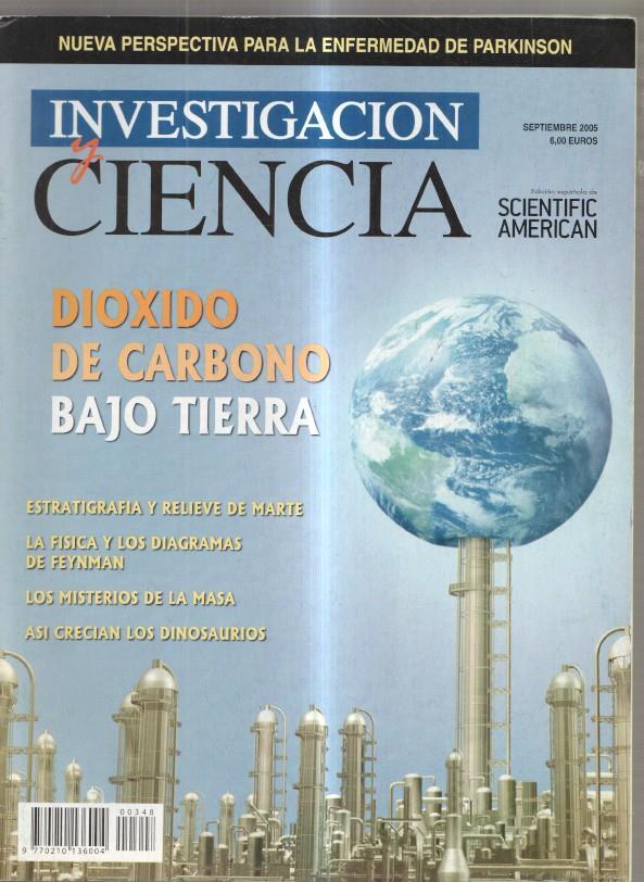 Investigacion y Ciencia numero 348: Dioxido de carbono bajo tierra