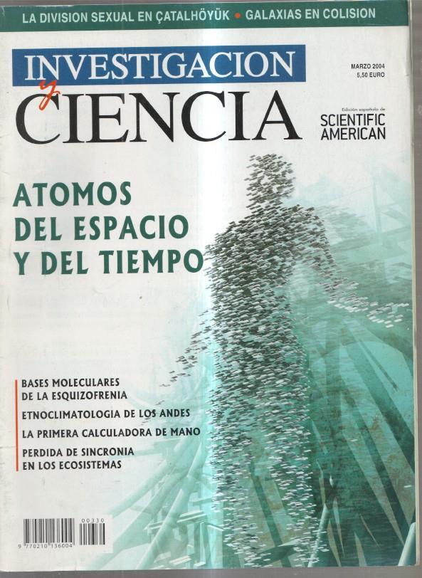 Investigacion y Ciencia numero 330: Atomos del espacio y del tiempo