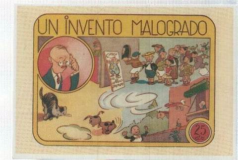 Ficha tebeo numerada 317: Don Pepinillo, editorial Hispano Americana, 