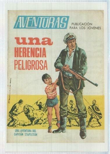 Ficha tebeo numerada 337: Aventuras, edit Toray
