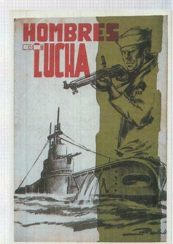 Ficha tebeo numerada 347: Hombres de Lucha, edit Boixher