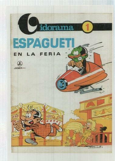 Ficha tebeo numerada 357: Espagueti, coleccion Vidorama, edit Libros Jaime, dibujo de Attanasio