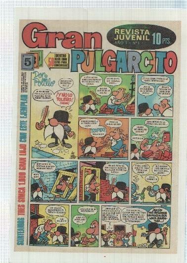 Ficha tebeo numerada 359: Gran Pulgarcito, edit Bruguera