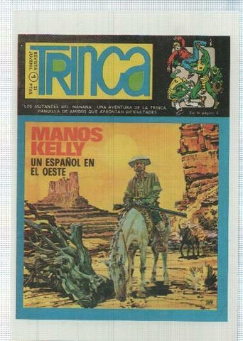 Ficha tebeo numerada 369: Trinca, revista, edit Doncel