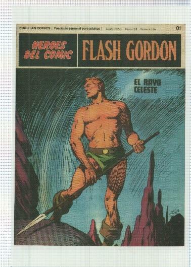 Ficha tebeo numerada 380: Flash Gordon, edit Burulan