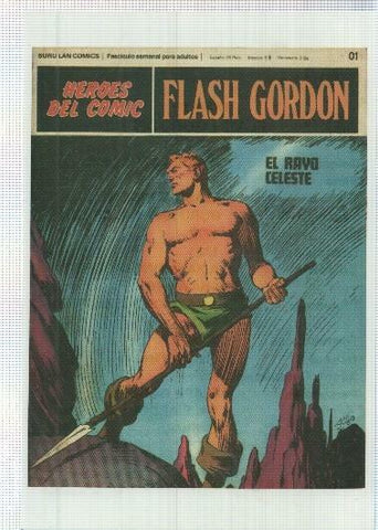 Ficha tebeo numerada 380: Flash Gordon, edit Burulan