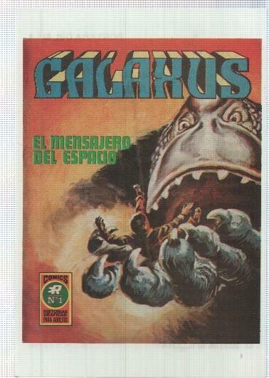 Ficha tebeo numerada 383: Galaxus, edit Rollan