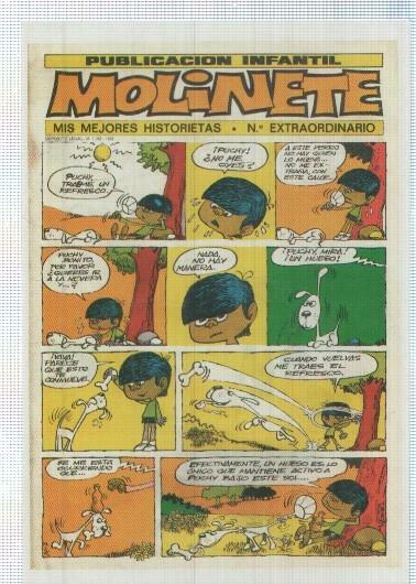 Ficha tebeo numerada 385: Molinete extraordinario año 1972, edic Dulma