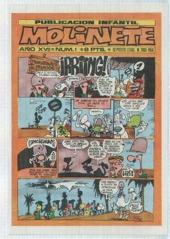 Ficha tebeo numerada 386: Molinete año 1972, edic Dulma