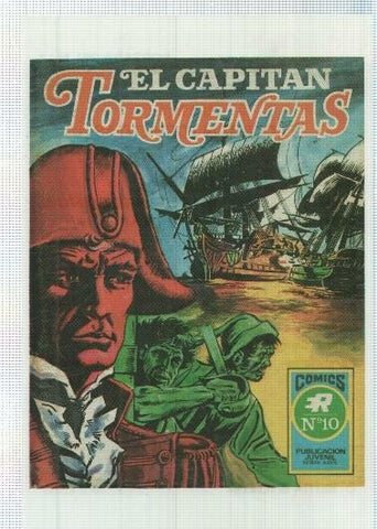 Ficha tebeo numerada 388: El Capitan Tormenta, edit Rollan